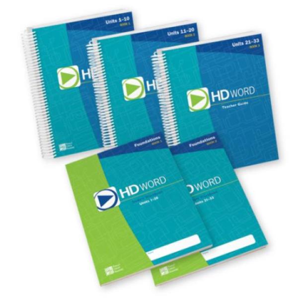 HD Word teacher guide set.